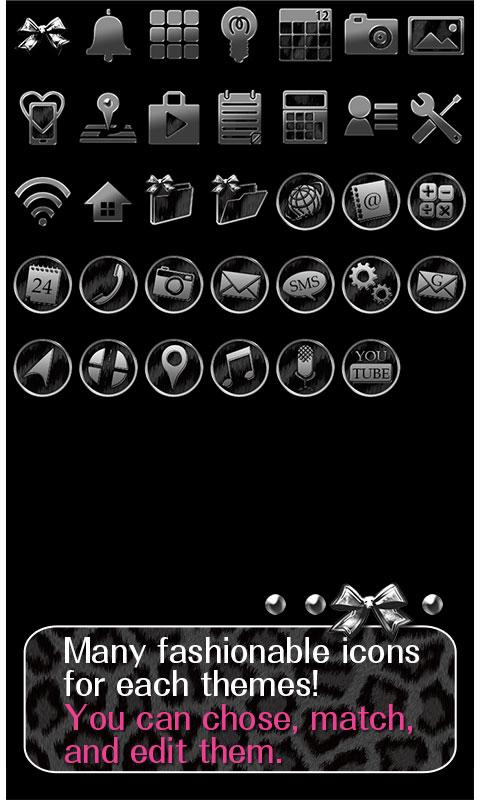 #4. Silver Leopard Theme +HOME (Android) Podle: +HOME by Ateam Entertainment