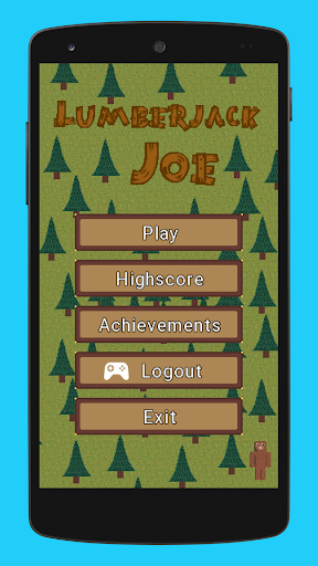 Android application Lumberjack Joe screenshort
