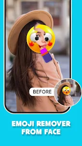 Emoji remover from photo