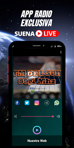FM Del Sur 89.1 Screen 2