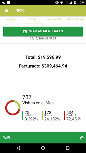 GlobalDev Pedidos Screen 3