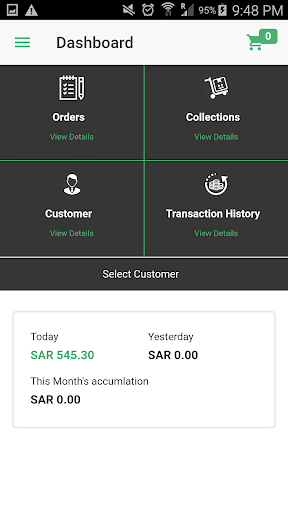 Spot Sales Screen 2
