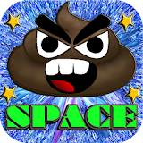 Angry Poo Space Free icon