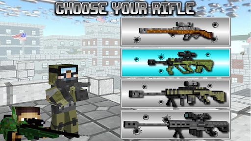 Download American Block Sniper Survival 1.90 screenshots 1