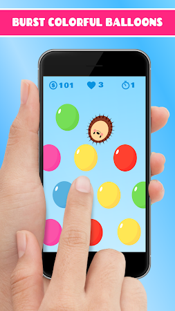 Game screenshot Hedgy Pop. Hedgehog balloons hack