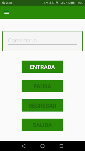Android application LaborLog screenshort