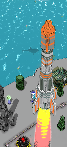 Android application Spaceflight Idle Factory screenshort