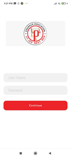 EDUPACE study zone Screen 2