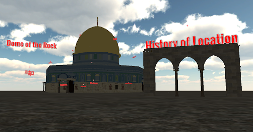 Android application Dome of the Rock VR screenshort