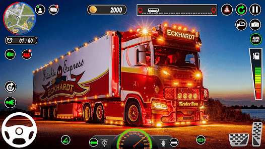 Screenshot 9 juego condución camione ciudad android