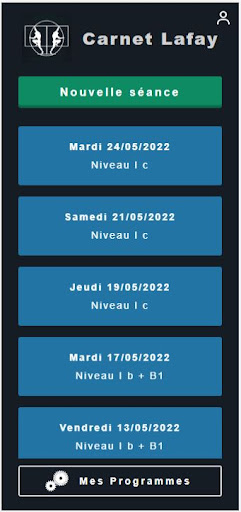 Android application Carnet Lafay Officiel screenshort