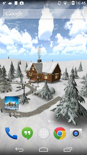 Winter 3D, True Weather Captura de pantalla