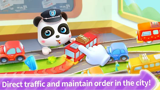Little Panda Policeman (MOD, Unlocked All)