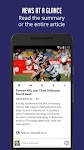screenshot of rugby.net News & Live Scores