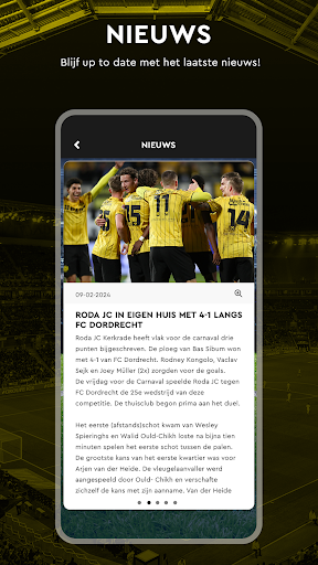 Roda JC - Officiële App Screen 2