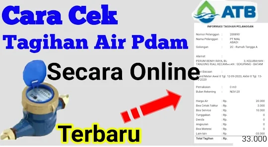 Cek Tagihan Air PDAM Indonesia