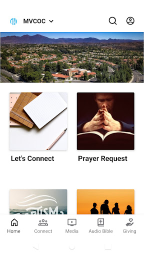 Android application Mission Viejo Church of Christ screenshort