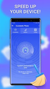 Free Cleaner – clean the phone, memory, cache  booster Mod Apk 3
