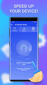 Cleaner - clean the phone, memory, cache & booster  screenshots 1