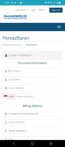 Pasarweb Screen 2