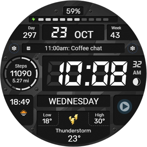 WFP 129 Military watch face screenshot 32