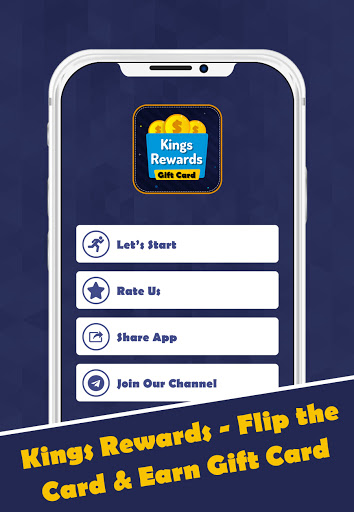 Kings Rewards - Flip the Card  Earn Gift Card