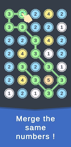 Android application Matematiks - Block merging screenshort