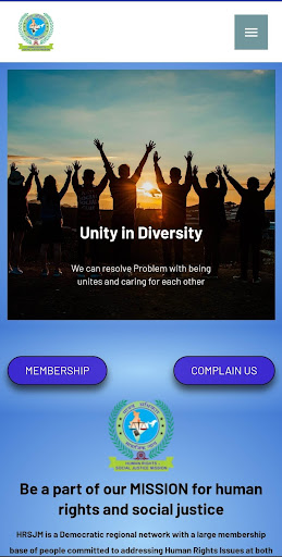 Android application HUMAN RIGHTS AND SOCIAL JUSTIC screenshort