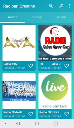 Radiouri creștine online Screen 3