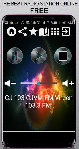 Android application CJ 103 CJVM-FM Virden 103.3 FM screenshort