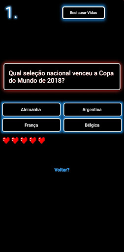 Android application QuizMultiTema: Desafie-se screenshort
