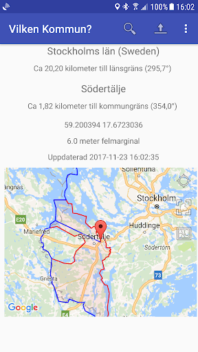 Android application GC Counties screenshort
