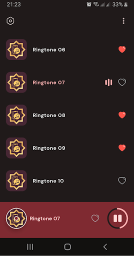 Arabic Islamic Ringtones Screen 2