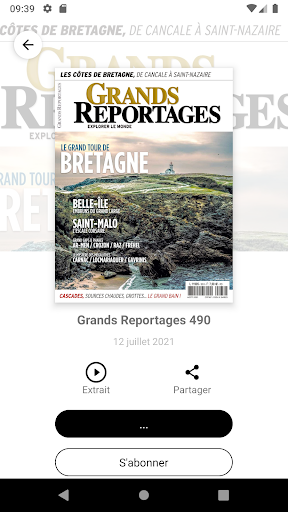 Grands Reportages Screen 2
