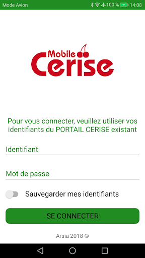 Android application Mobile Cerise Bovin screenshort