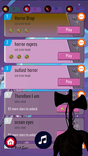 Piano Tiles: Siren Head Game Mod No Reload