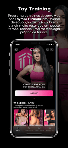 Android application Tay Training screenshort