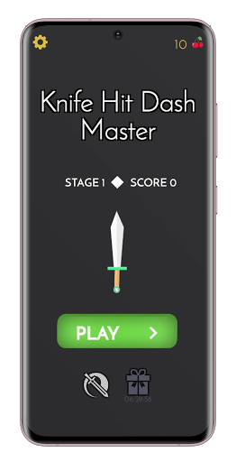Knife Hit Dash Master A Knife Shooting Game