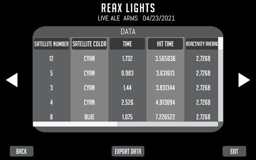 ReaxLights Screen 3