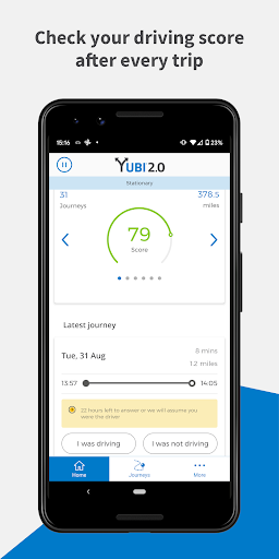 Android application YUBI 2.0 screenshort