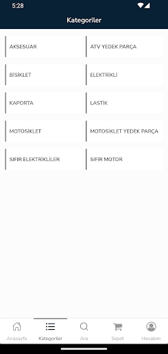Motorbisikletim Screen 2