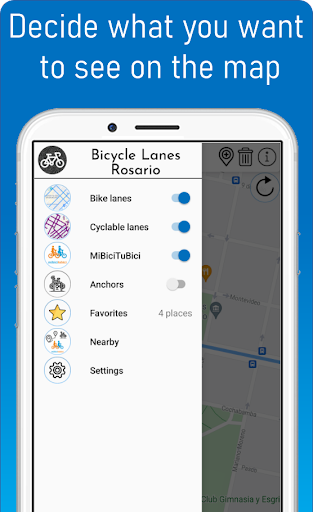 Bicycle Lanes Rosario Screen 2