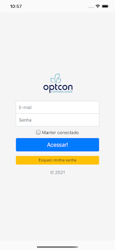 Android application Optcon Gestão Contábil screenshort