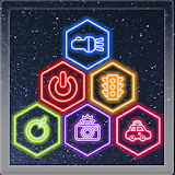 Neon flash light pro icon