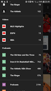 Screenshot 6 NBA News Reader android