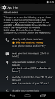 screenshot of Motorola Update Services