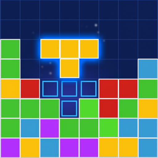 Block Blast Puzzle Master Logo