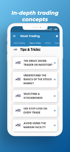 Screenshot of Learn Stock Trading |TradeQuiz