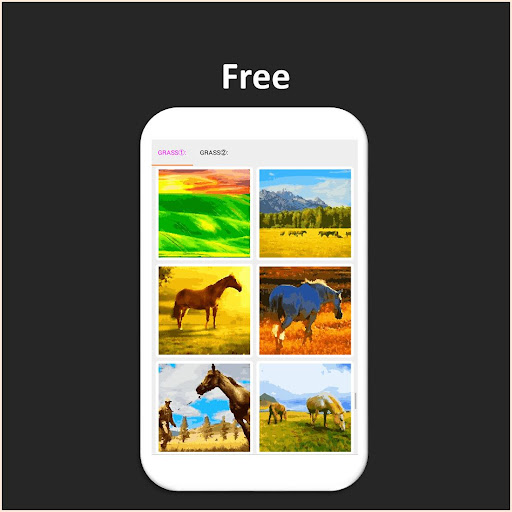 Color by Number - grass Screen 2
