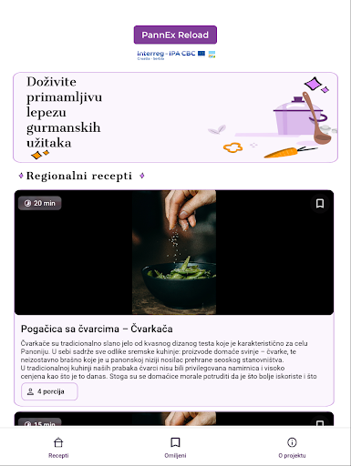 PannEx Reload - Kuhanje Screen 2